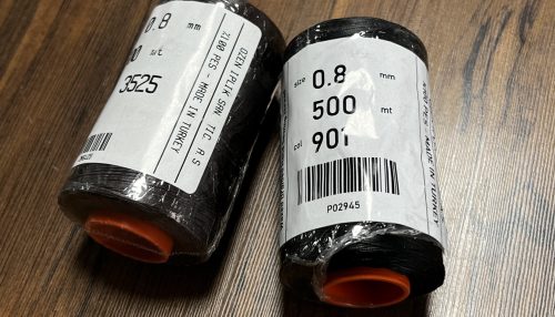 نخ موم زده عسلی (10 متر)